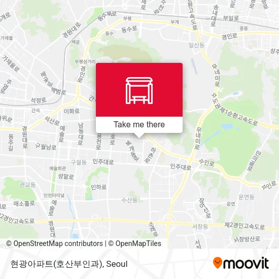 현광아파트(호산부인과) map
