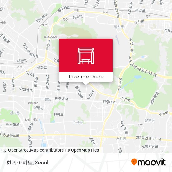 현광아파트 map