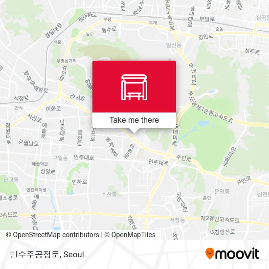 만수주공정문 map