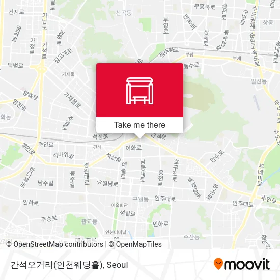 간석오거리(인천웨딩홀) map