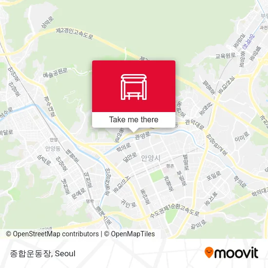 종합운동장 map