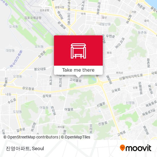진영아파트 map