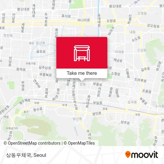 상동우체국 map