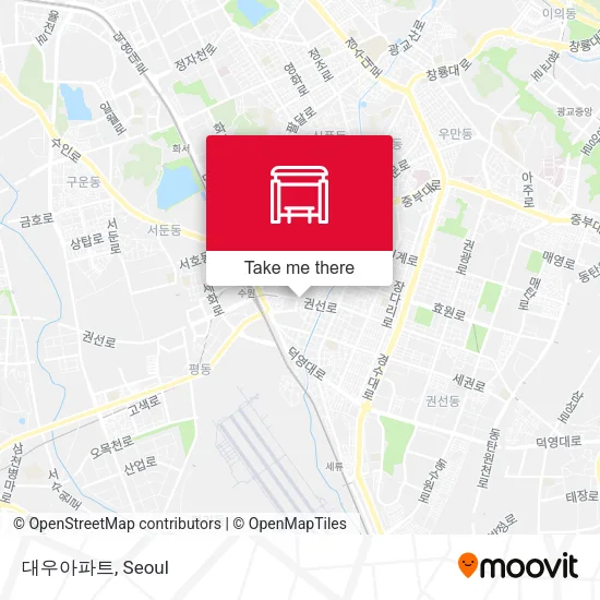 대우아파트 map