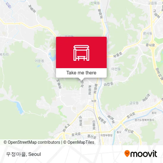 우정마을 map