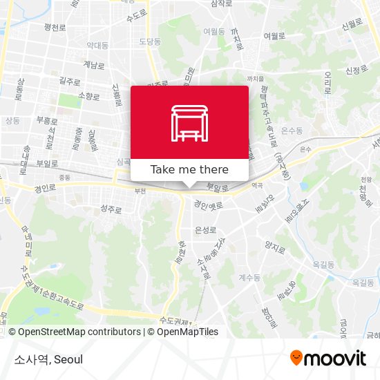 소사역 map