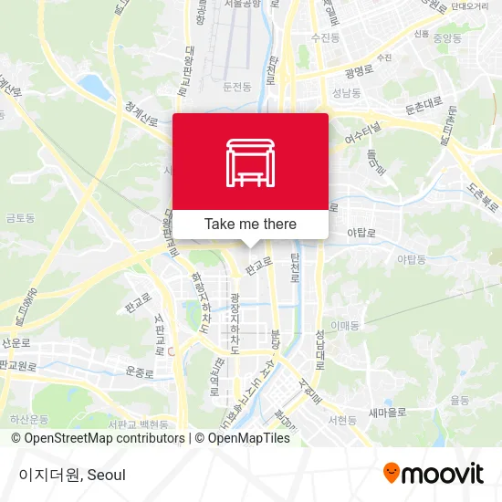 이지더원 map