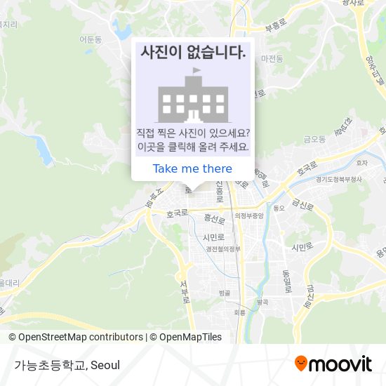 가능초등학교 map