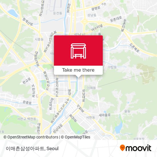 이매촌삼성아파트 map