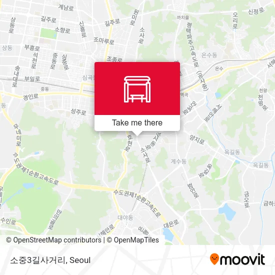 소중3길사거리 map