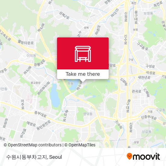 수원시동부차고지 map