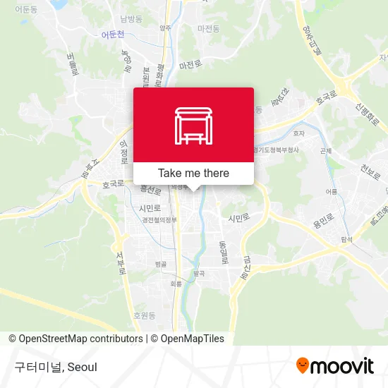 구터미널 map