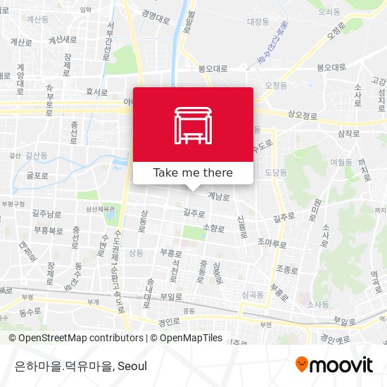 은하마을.덕유마을 map
