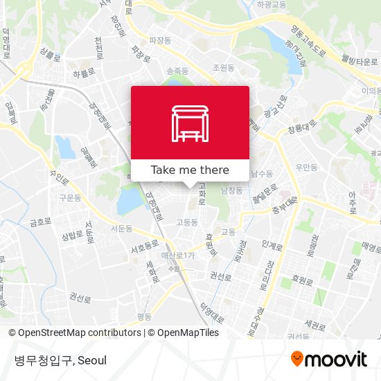 병무청입구 map
