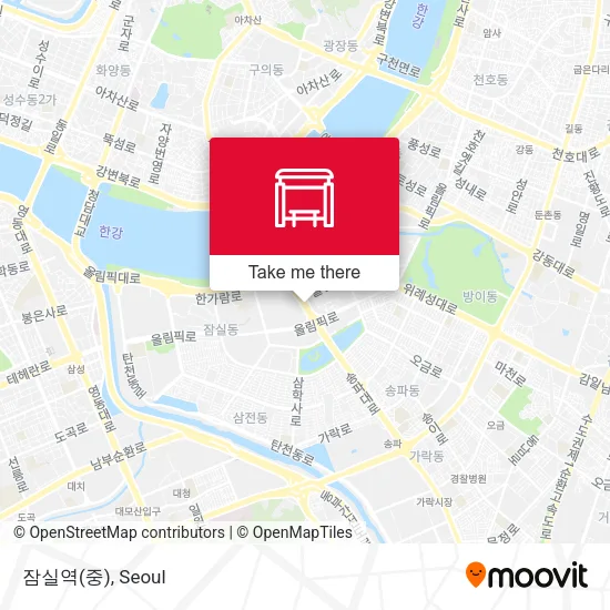 잠실역(중) map