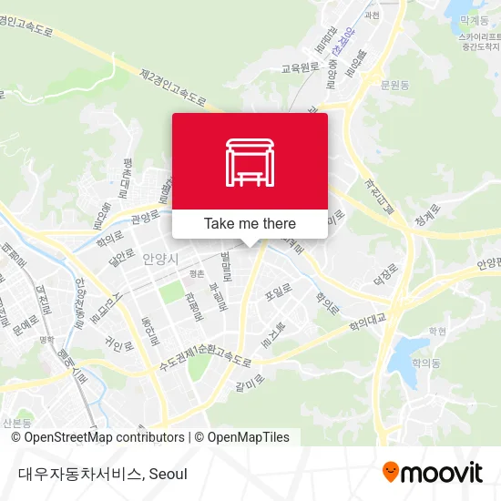 대우자동차서비스 map