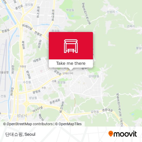 단대쇼핑 map
