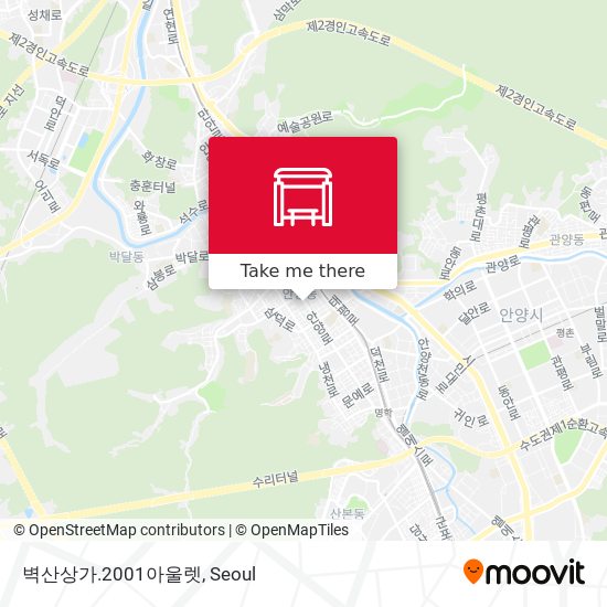벽산상가.2001아울렛 map