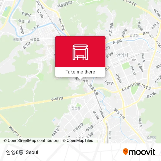 안양8동 map
