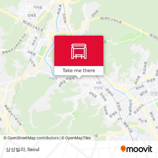 삼성빌라 map