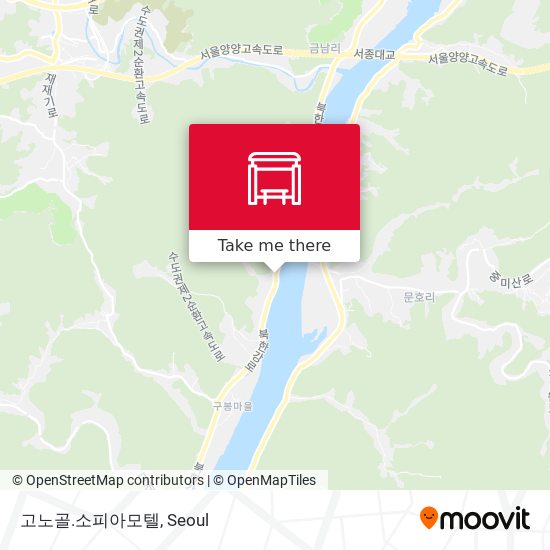 고노골.소피아모텔 map