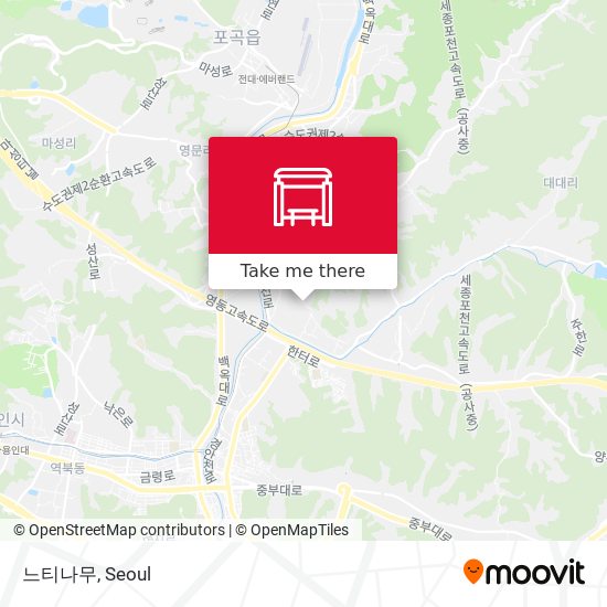느티나무 map
