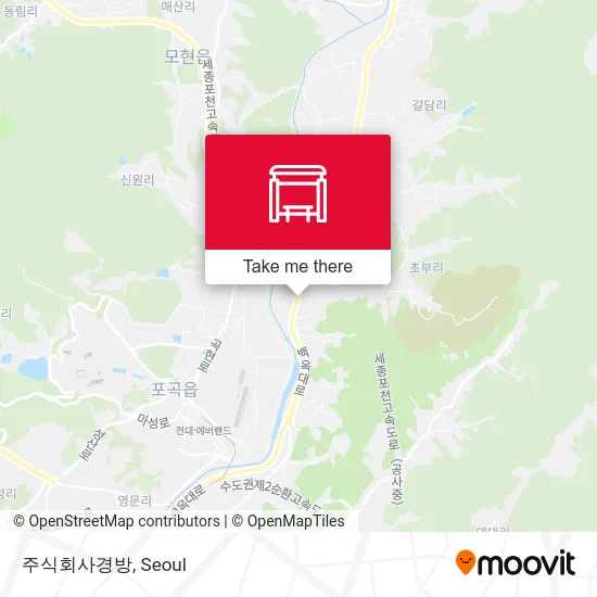 주식회사경방 map