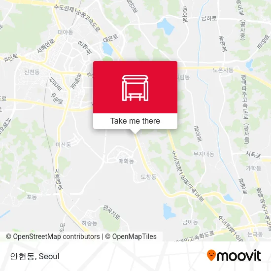 안현동 map