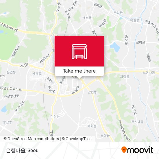 은행마을 map