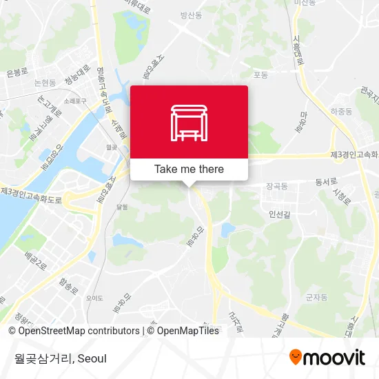 월곶삼거리 map