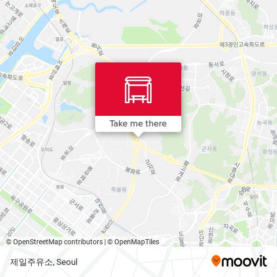 제일주유소 map