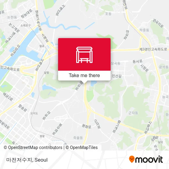 마전저수지 map