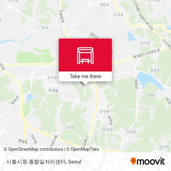 시흥시청.종합일자리센터 map