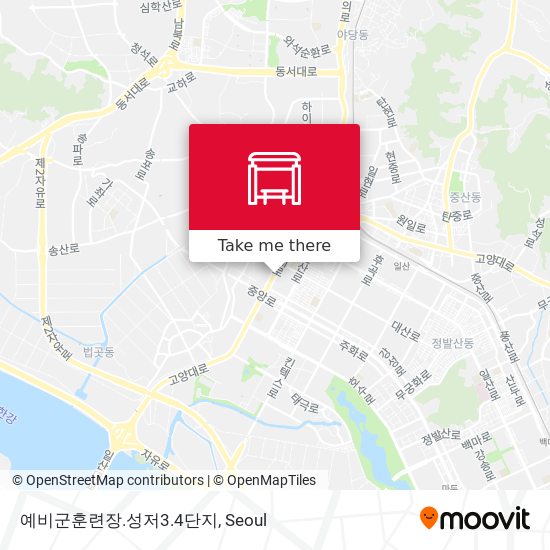 예비군훈련장.성저3.4단지 map