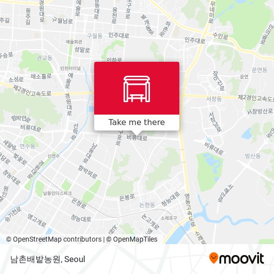남촌배밭농원 map