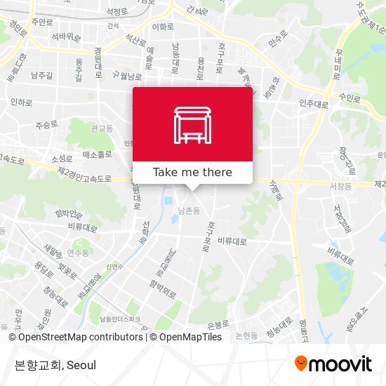 본향교회 map