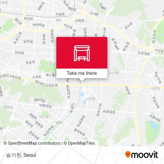 승기천 map