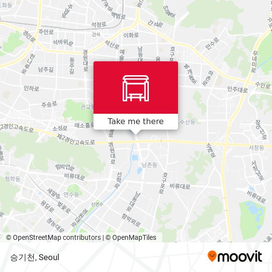 승기천 map