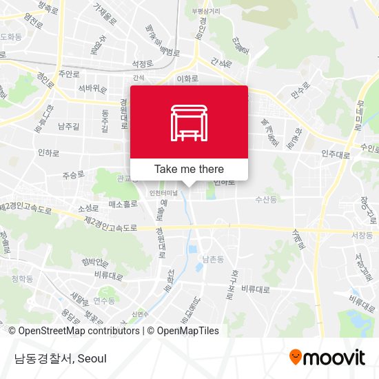 남동경찰서 map