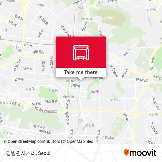 길병원사거리 map