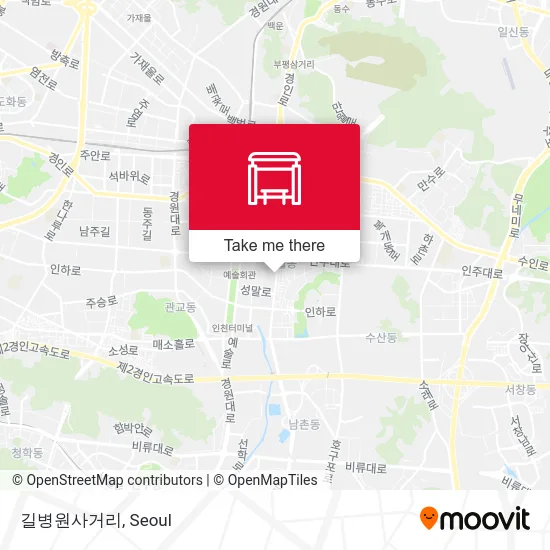 길병원사거리 map