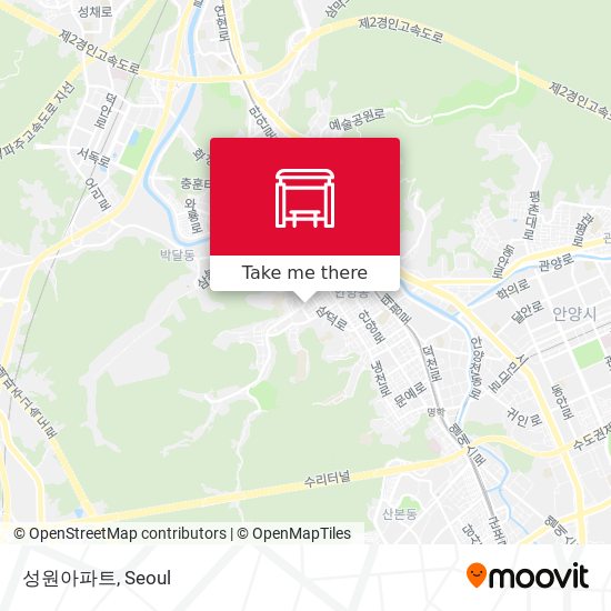 성원아파트 map