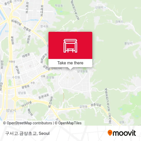 구서고.금상초교 map