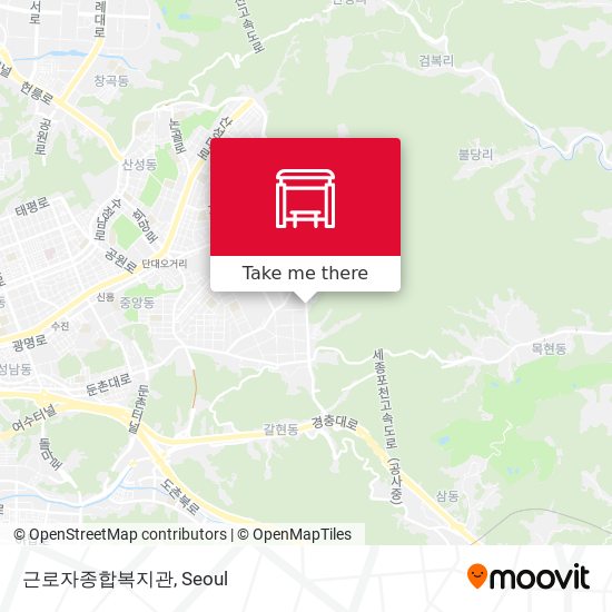 근로자종합복지관 map