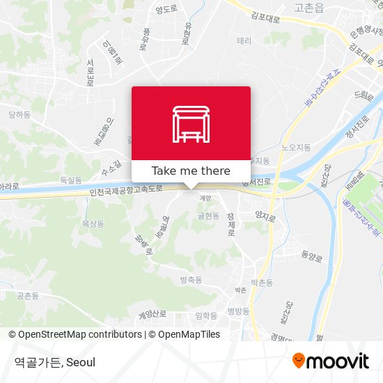 역골가든 map