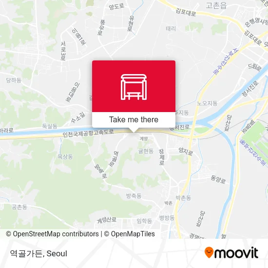 역골가든 map