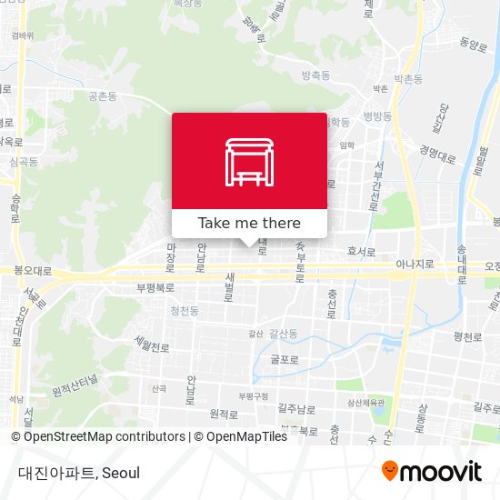 대진아파트 map