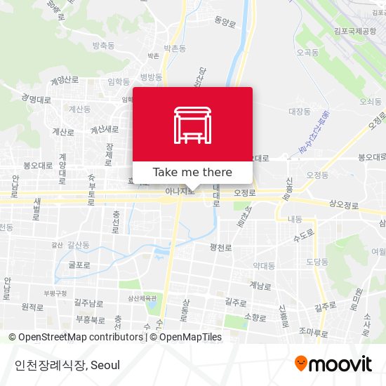 인천장례식장 map