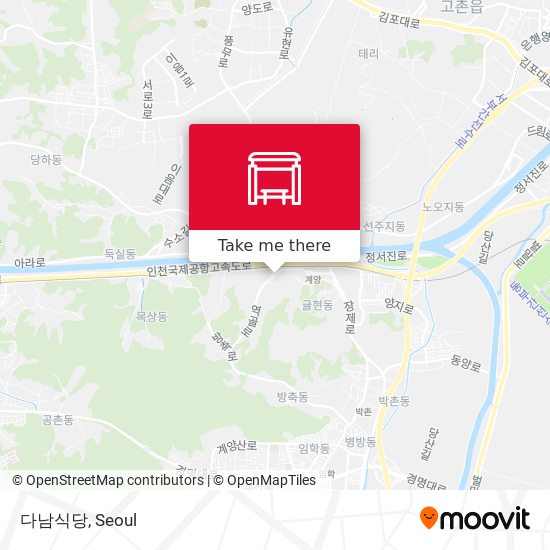 다남식당 map