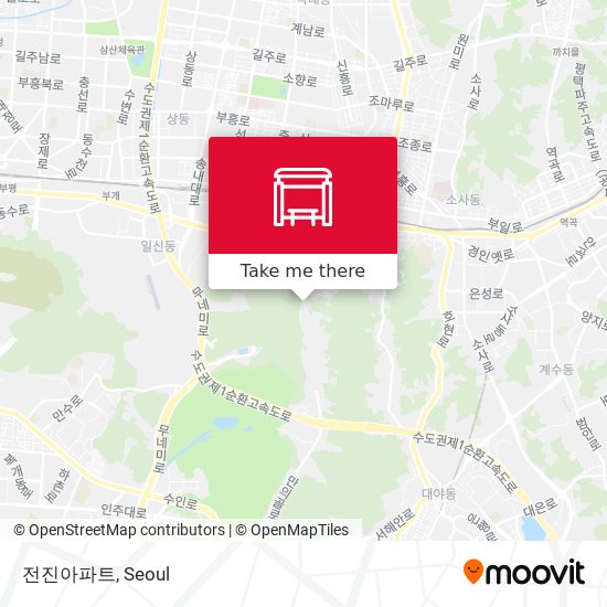 전진아파트 map